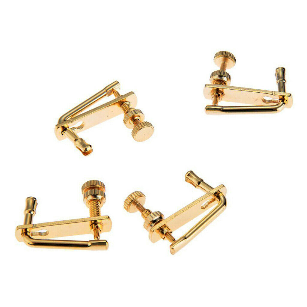Rosewood Chin Rest+Tailpiece+Tuning Pegs+Endpin for 4/4 Acoustic Violin