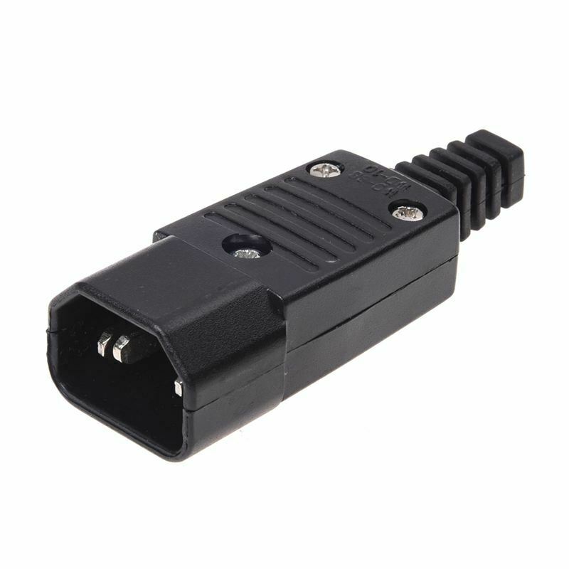 250V 10A Power Connector IEC 320 C14 Plug to C13 Socket J8M4M4