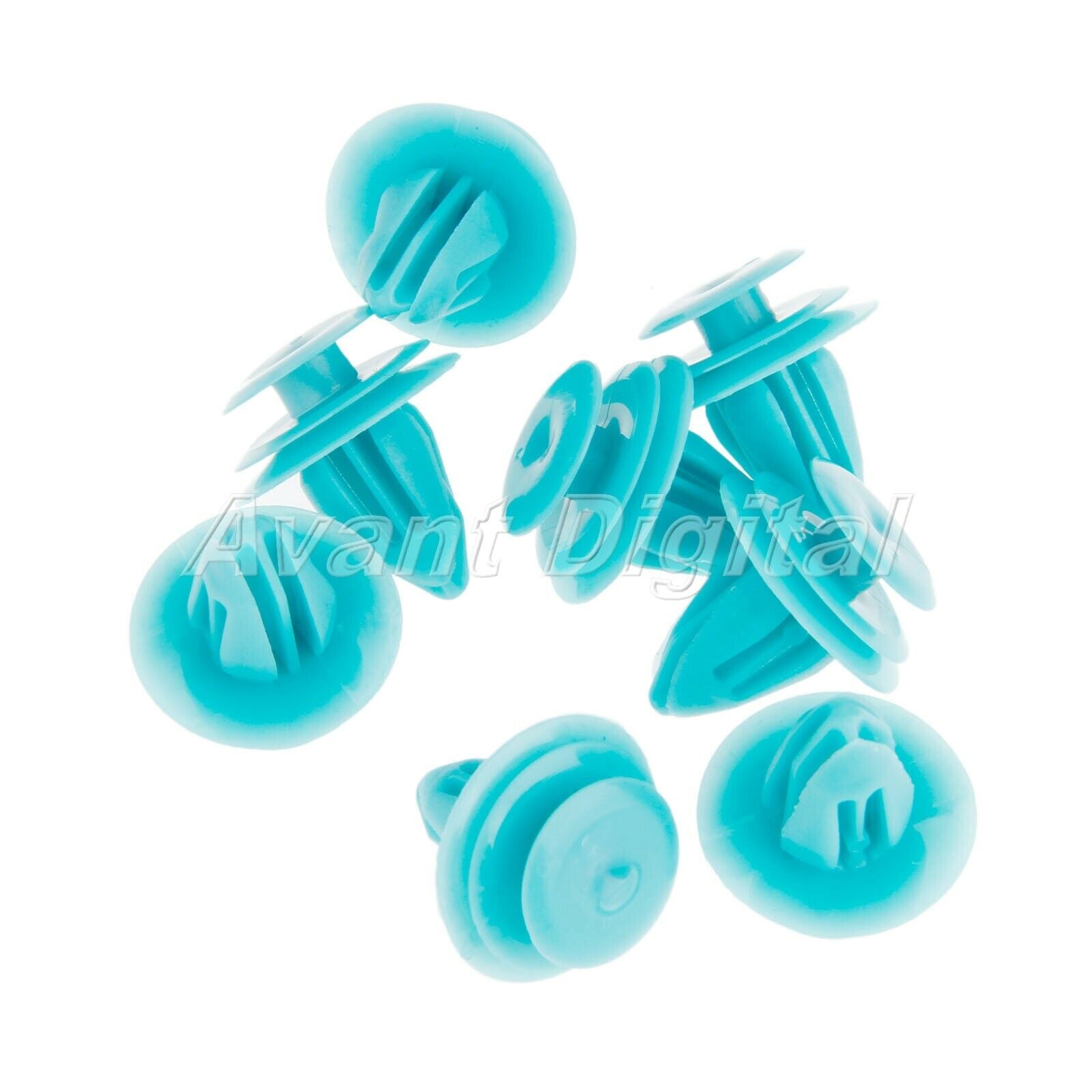 Universal 360pcs Car Mixed Fastener Transparent Boxed Door Clip Rivets Fender
