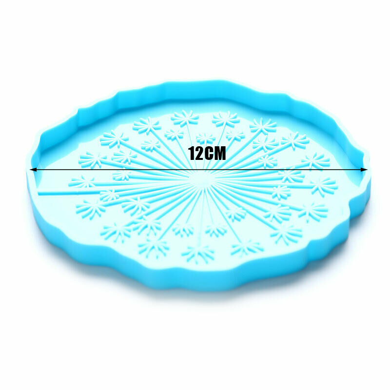 Dandelion Coasters Molds Silicone Molds Mold Making For CraftA KX