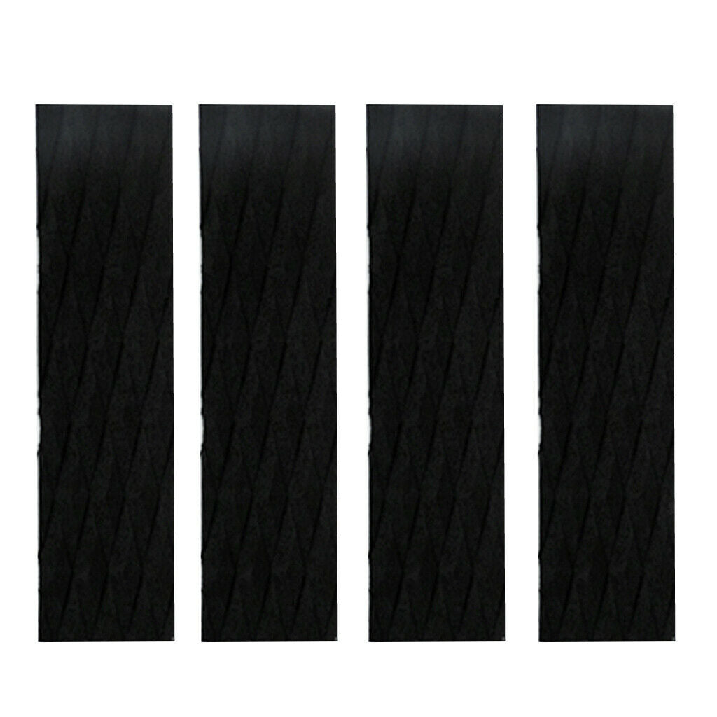 9 Pieces Non-slip Black EVA Surfboard Surf Traction Pad