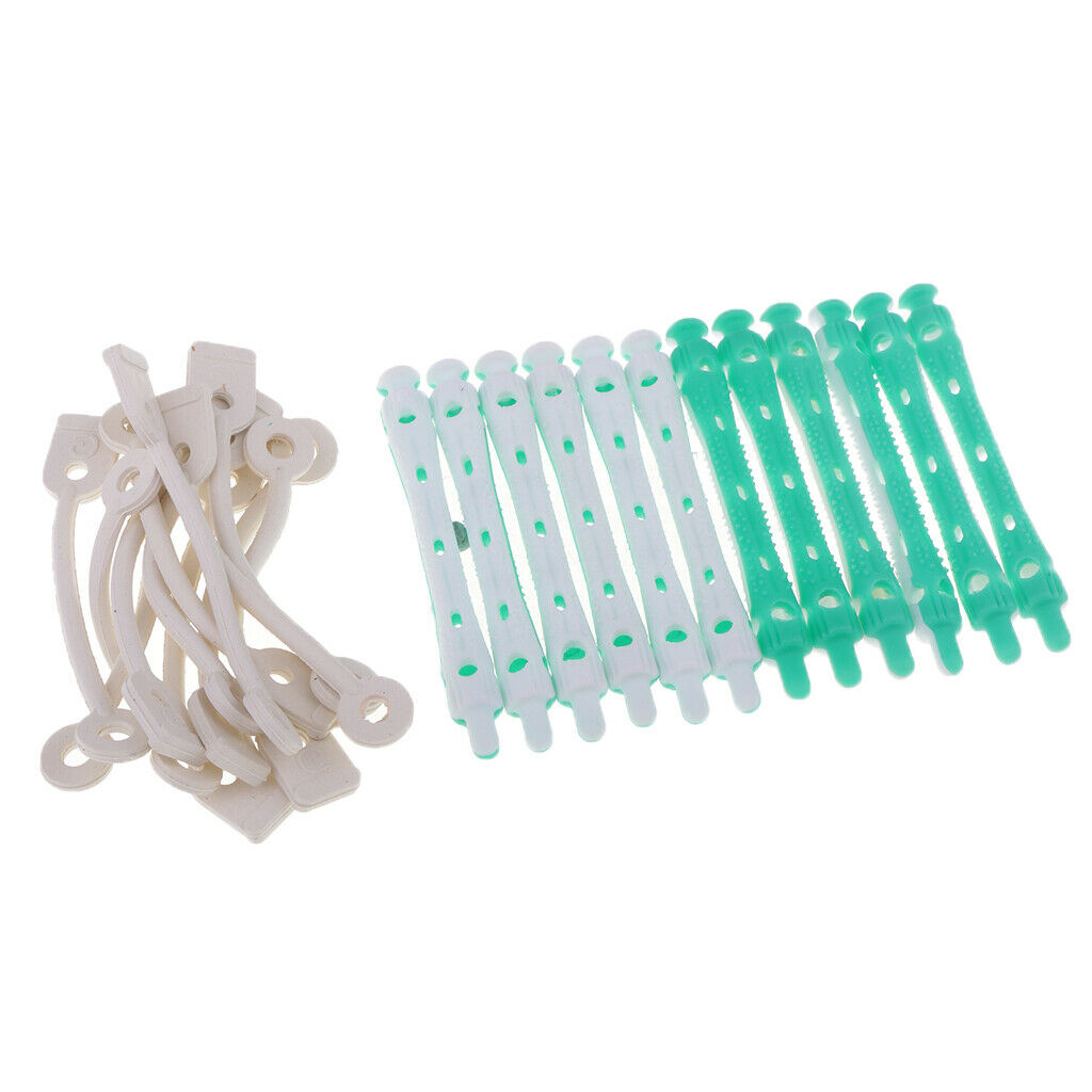 24Pcs Professional Perming Rods Rollers For Hairdressing Rods DIY for Gifts
