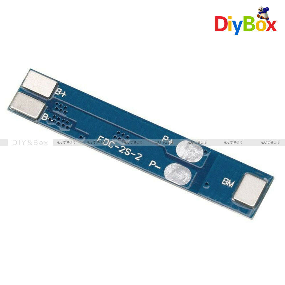 2S 2-Cell Li-ion Lithium Battery 18650 Charger Protection Board 3A 7.4V 8.4V New