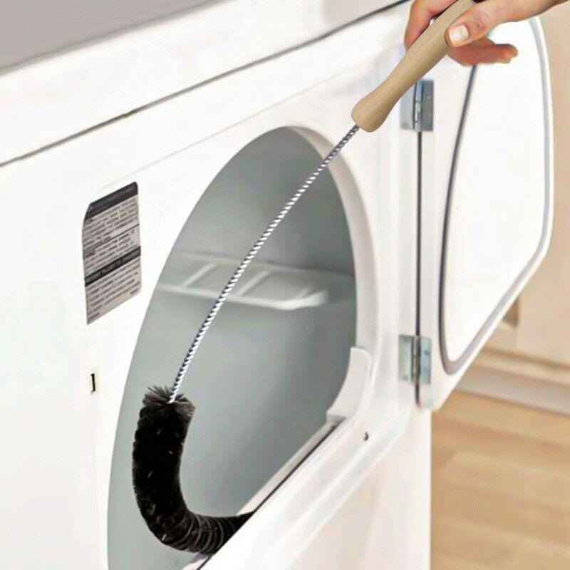 Black Extra Long Flexible Cleaning Brush for Washing Machine Dryer VentFCA