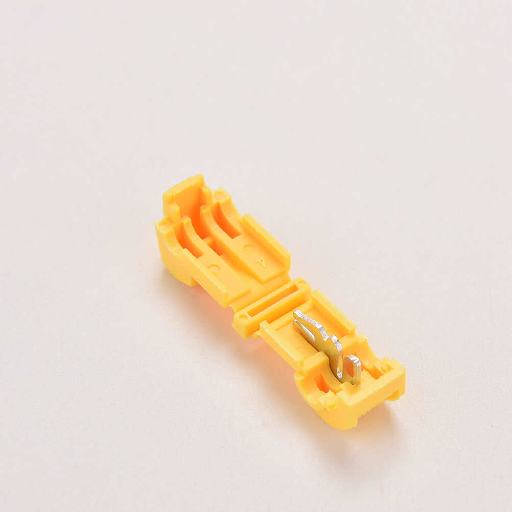 10 New Electrical Cable Connectors Quick Splice Lock Wire Terminals Crimp.l8