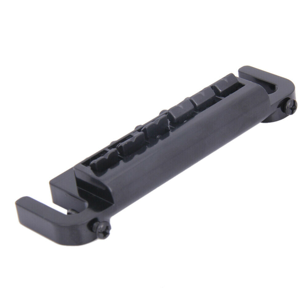 Zinc Alloy Wraparound Bridge Tailpiece for LP SG Guitar with 2 Screws @