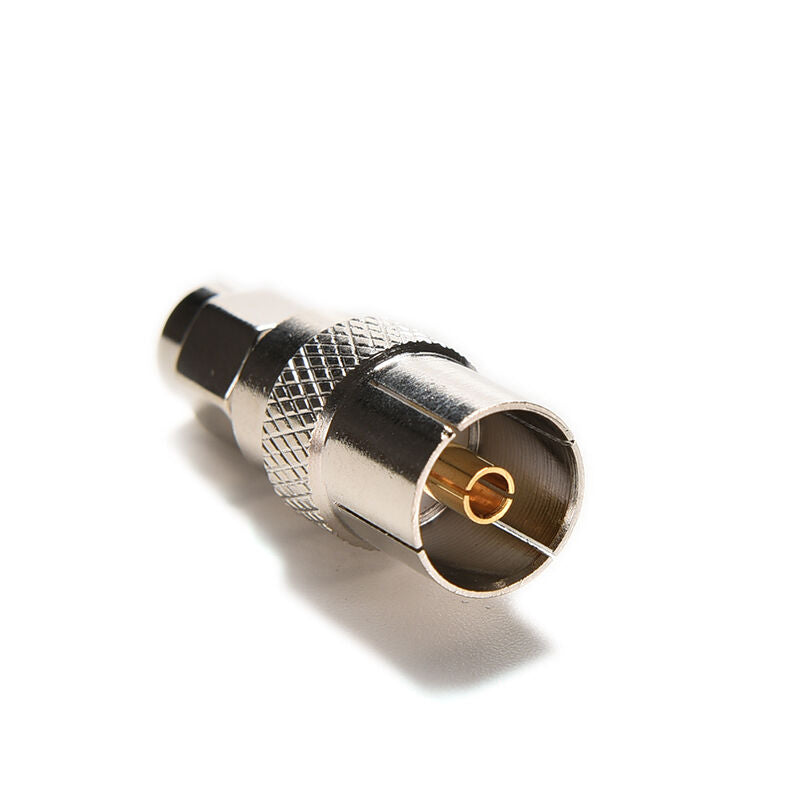 Hot Adapter IEC PAL DVB-T TV female jack to SMA plug male connector straight Tt