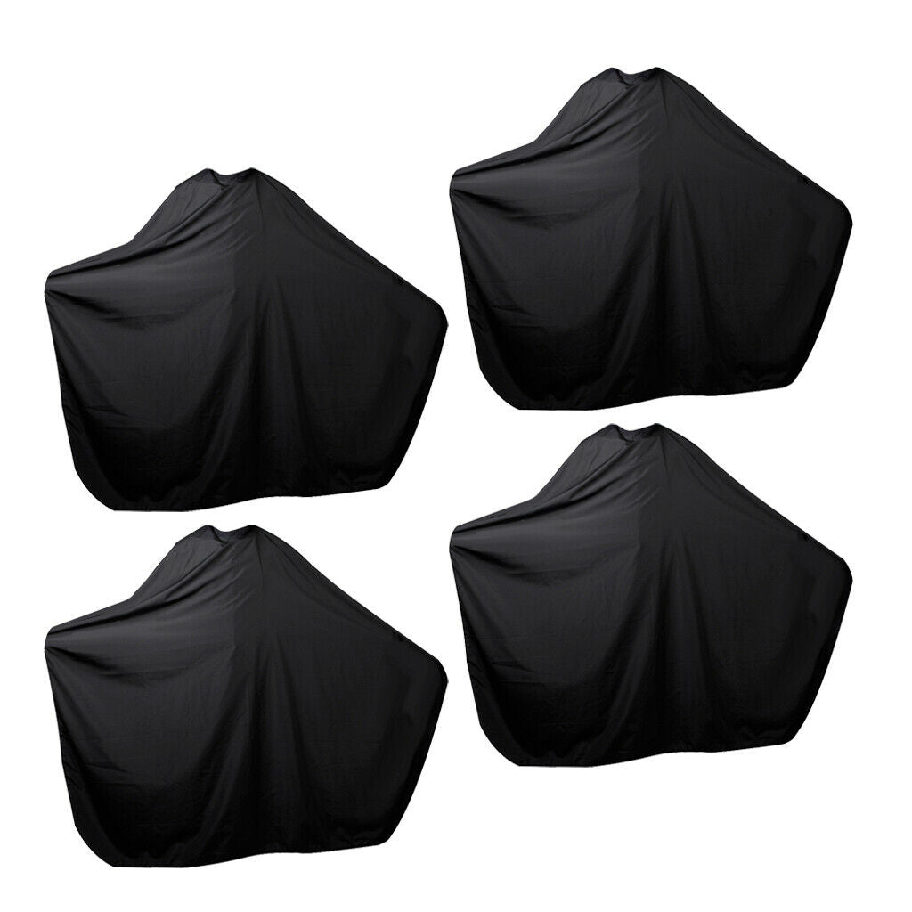 4Pcs Large Salon Barber Hair Cut Cape Cloth Stretch Out Hand Waterproof Gown