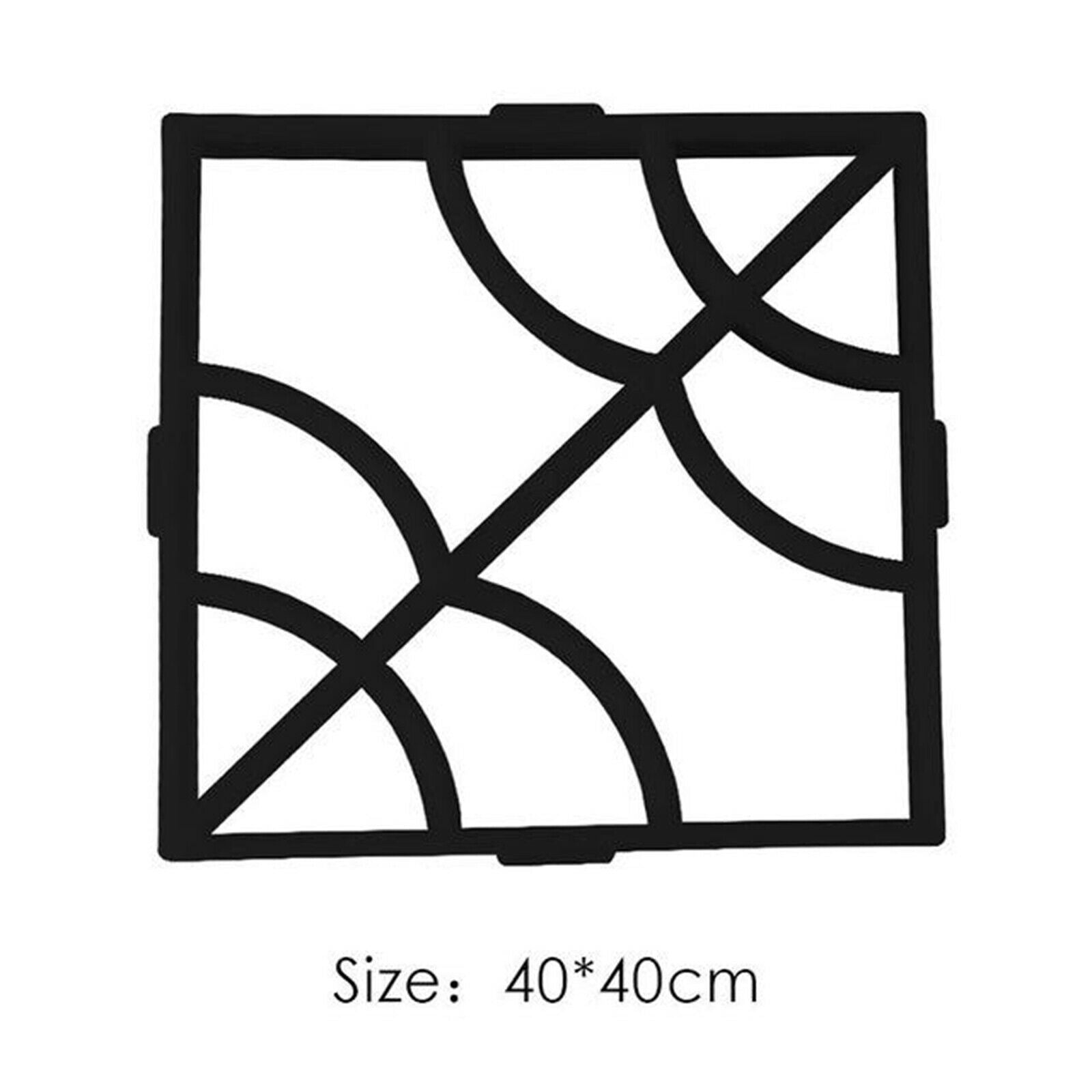 Garden Lawn Path Paving Pavement Mould DIY Patio Path Walkway Maker Mould