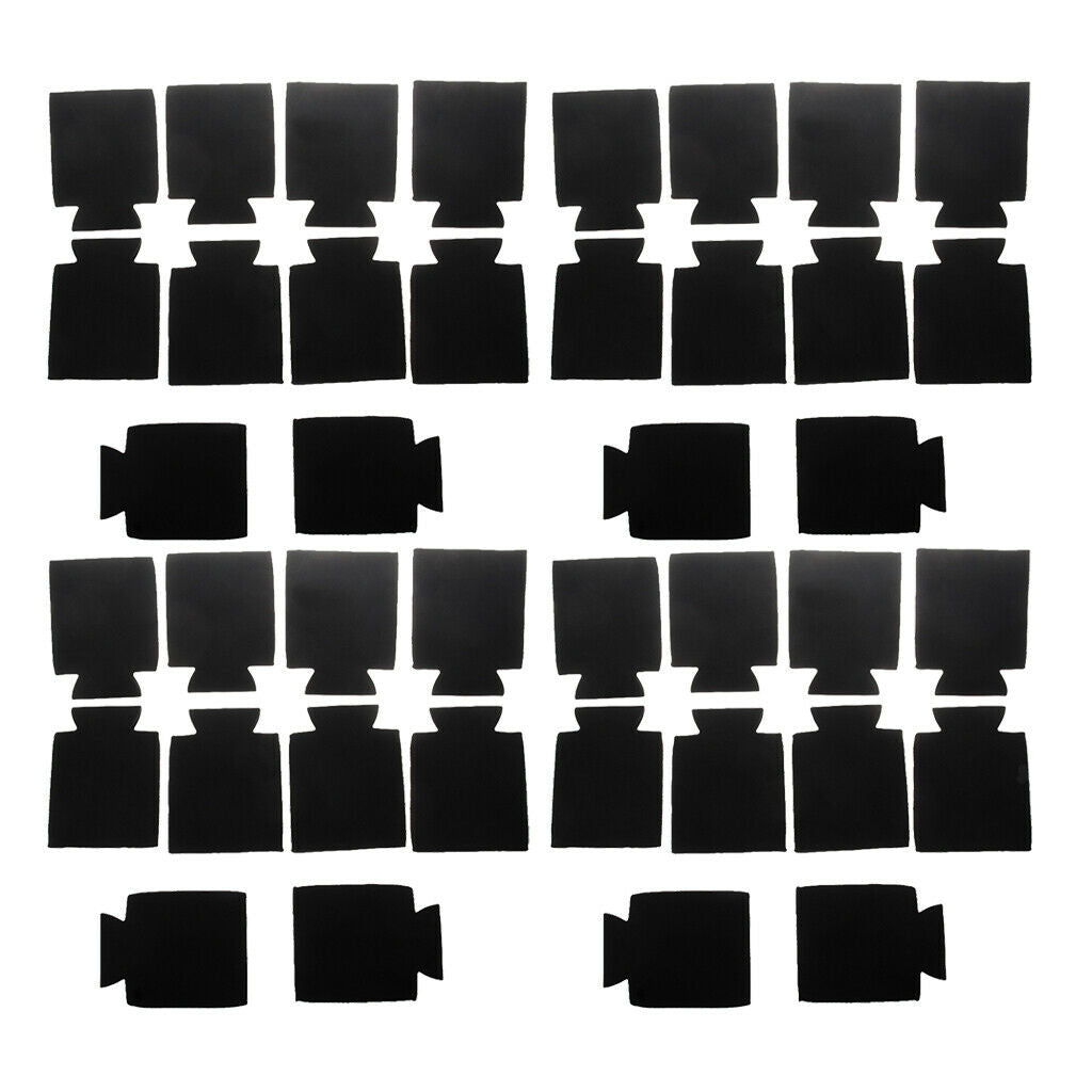 40pcs Durable Beer Can Cooler Cola Neoprene Cup Cover Chilling for Wedding Favor