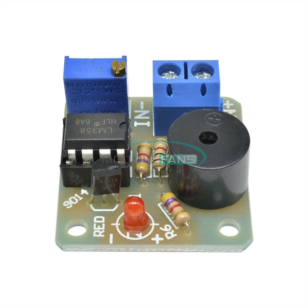12V New Accumulator Sound Light Alarm Buzzer Prevent Over Discharge Controller M