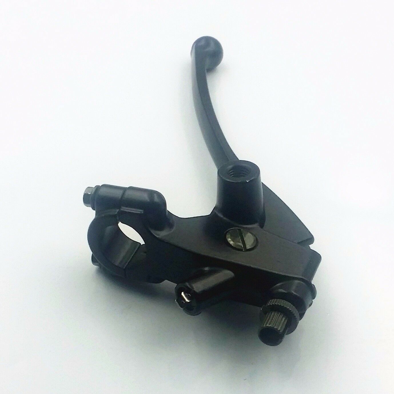 Blk 7/8" 22mm Handlebar Left Clutch Lever Street Bike Naked Motorcycle Custom