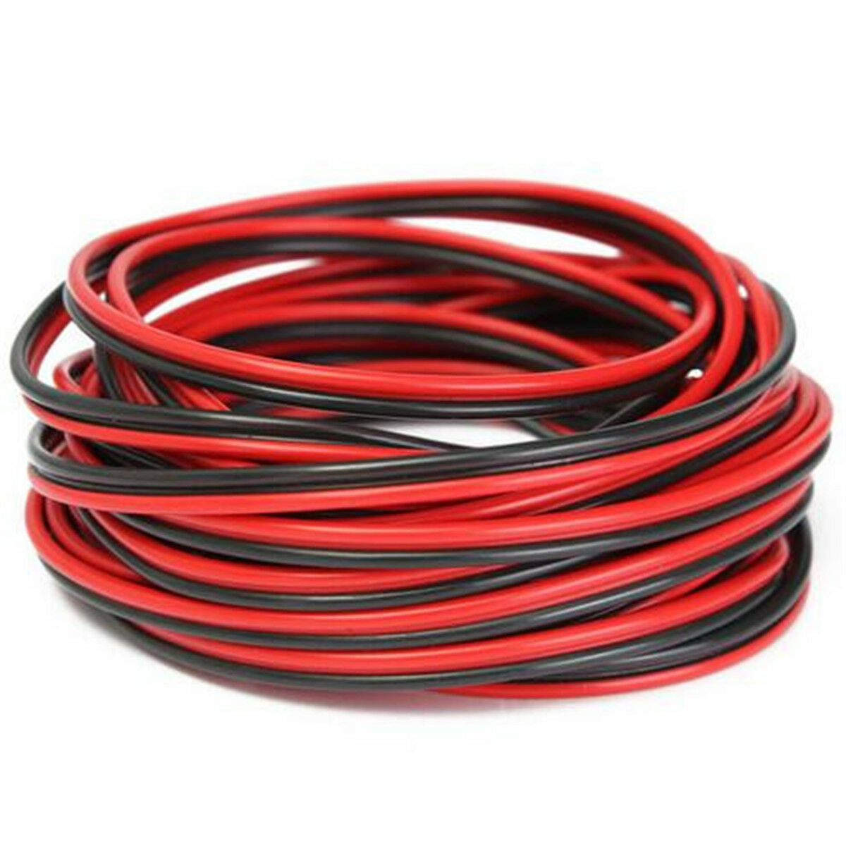 5M Red/Black Speaker Cable Wire Car Home Stereo HiFi/Car Audio Meter 2 x 0.50mm