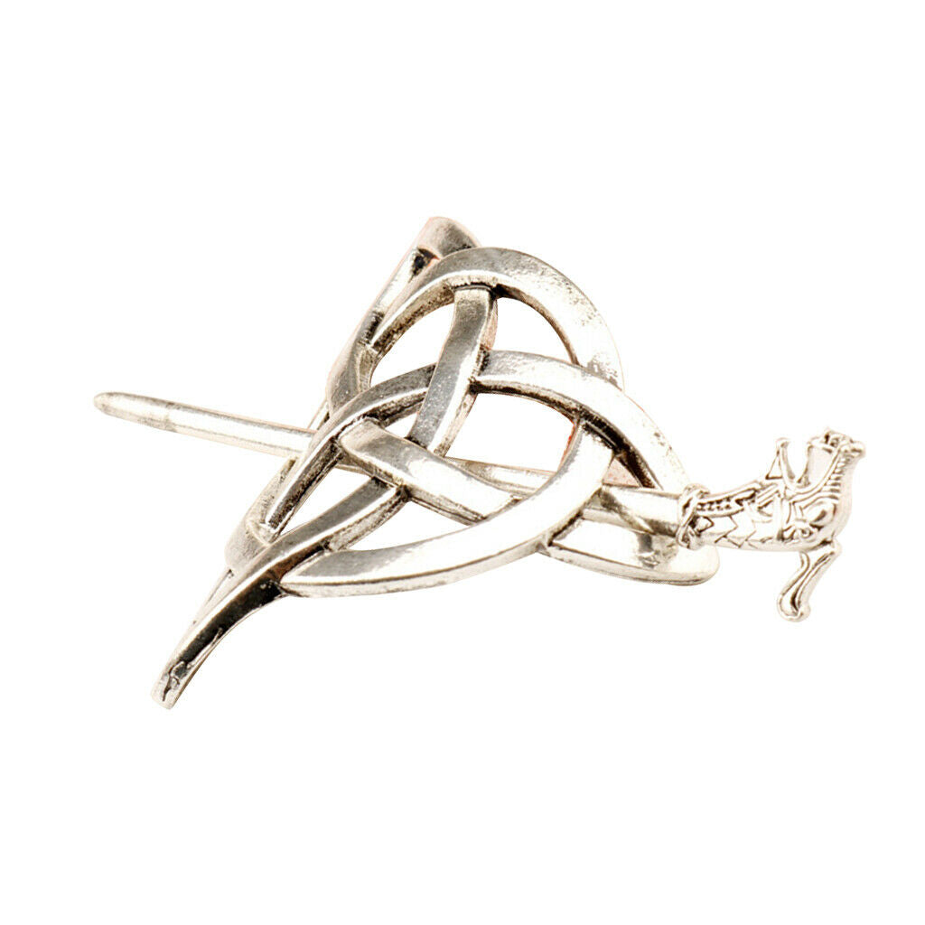 Viking Norse Hair Clip Celtic Knot Hairpins Hair Sticks Women Hair Jewelry Punk