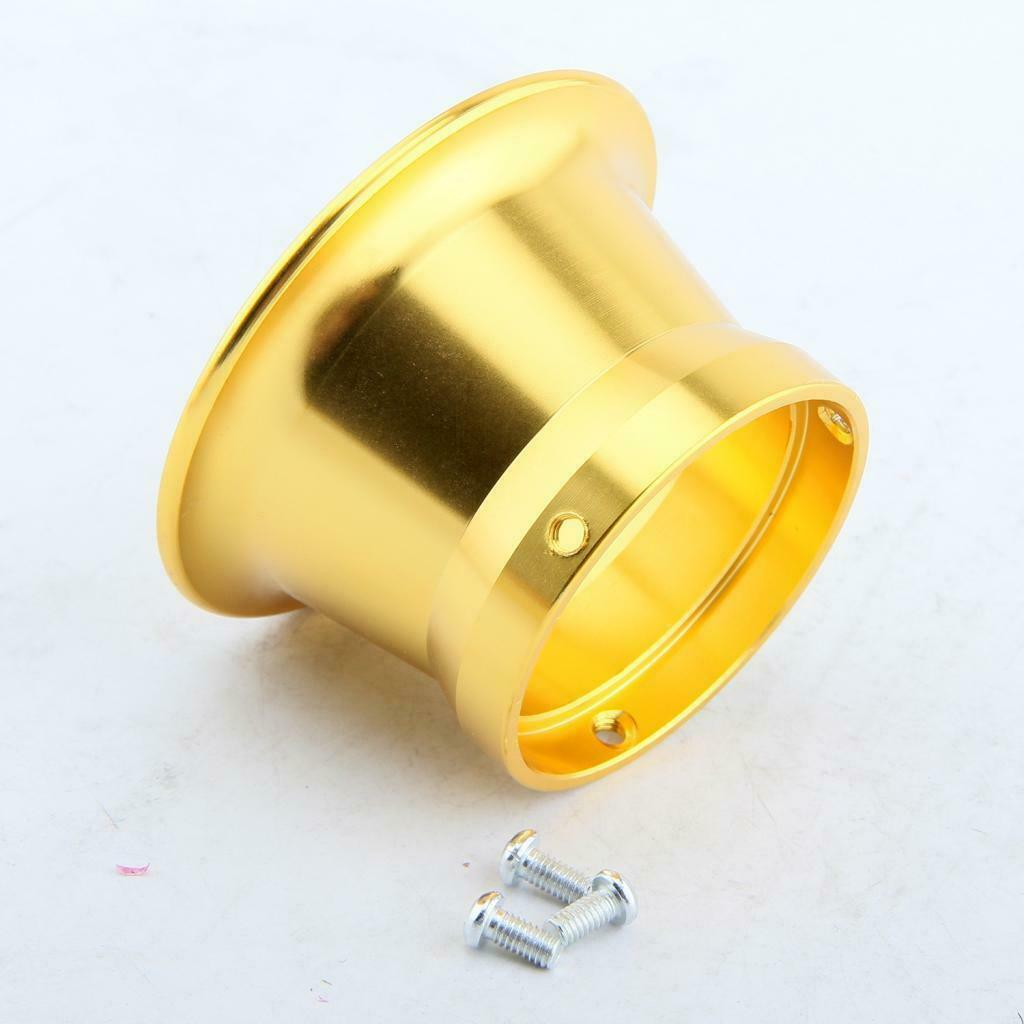 3pcs 50mm 2" Yellow Air Filter Velocity Stack Kit for PWK24 PWK30 Carburetor