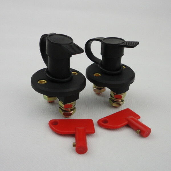 2xAuto Car Truck Battery Terminal Disconnect Kill Cut Off Power Switch 400 AMPS