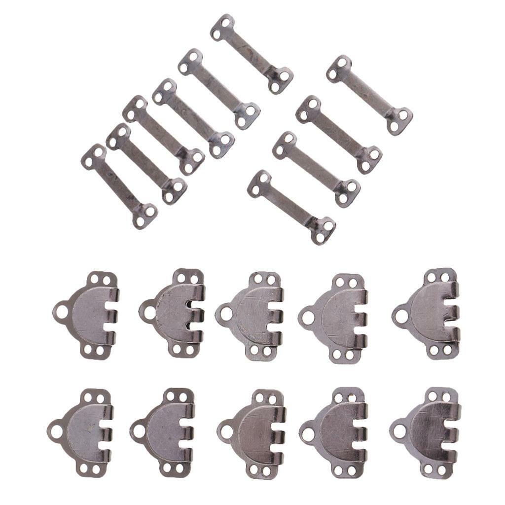 20 Sets Garment Hooks & Eyes Fasteners for Trousers Skirt Sewing Accessories