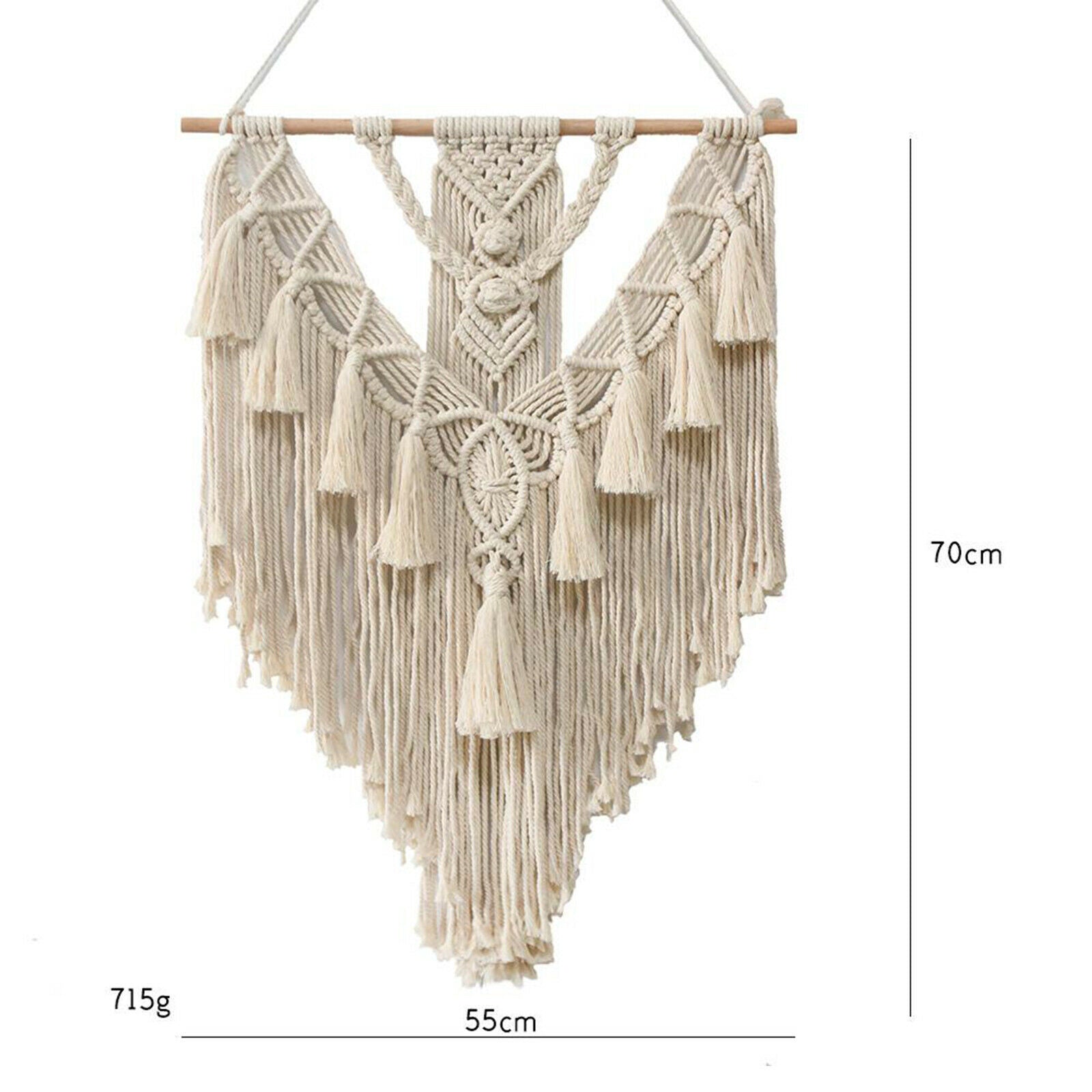 Chic Woven Macrame Boho Tapestry Gift Nursery Wall Hanging Room Decor Art