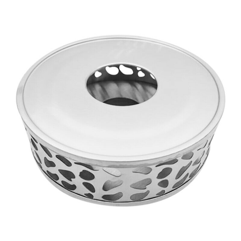 Stainless Steel Tea Warmer, Round Tea Maker Candle Base, Tea Warmer Heater TeaJ7