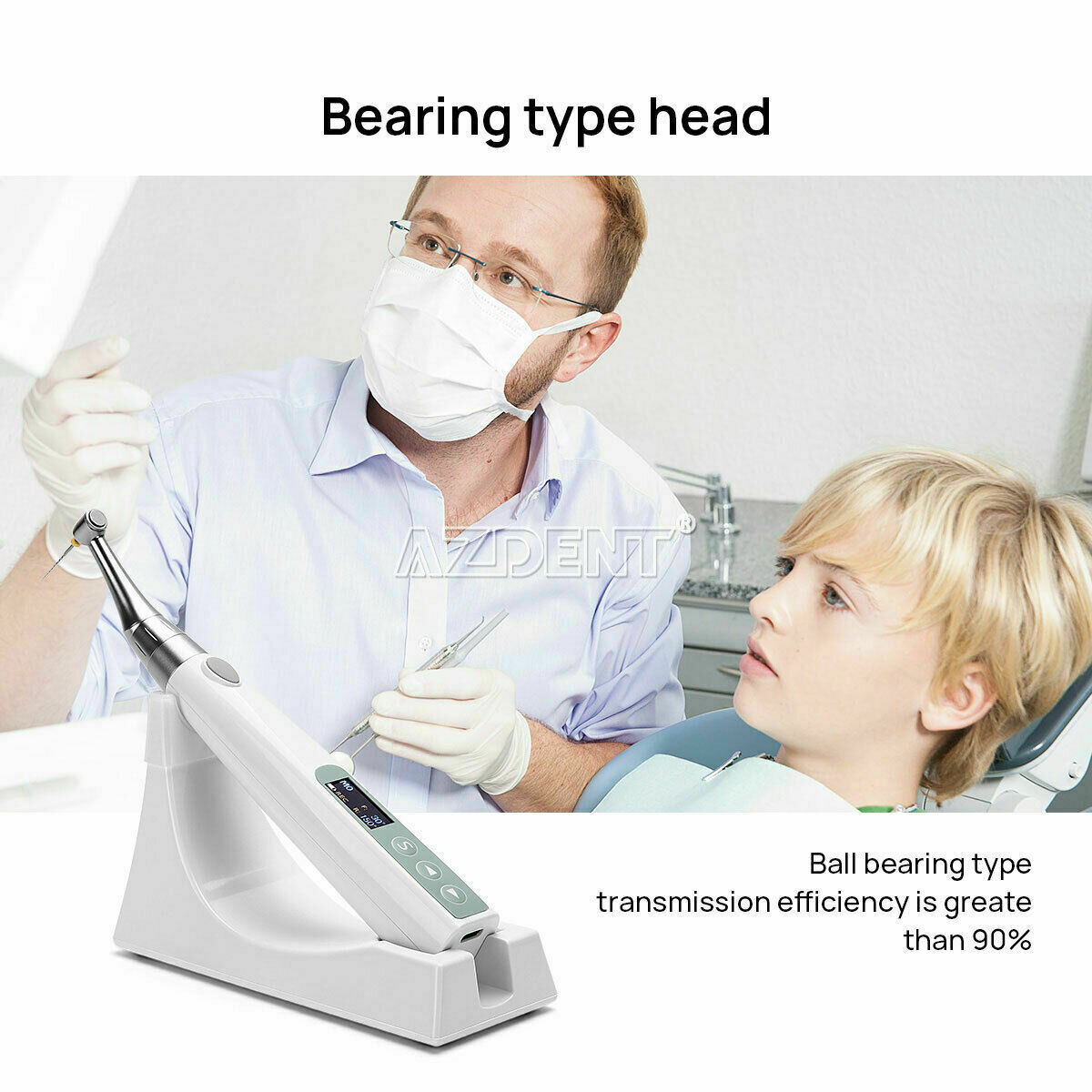 Dental Cordless Endo Radar Plus Brushless Endo Motor Built-in With Apex Locator