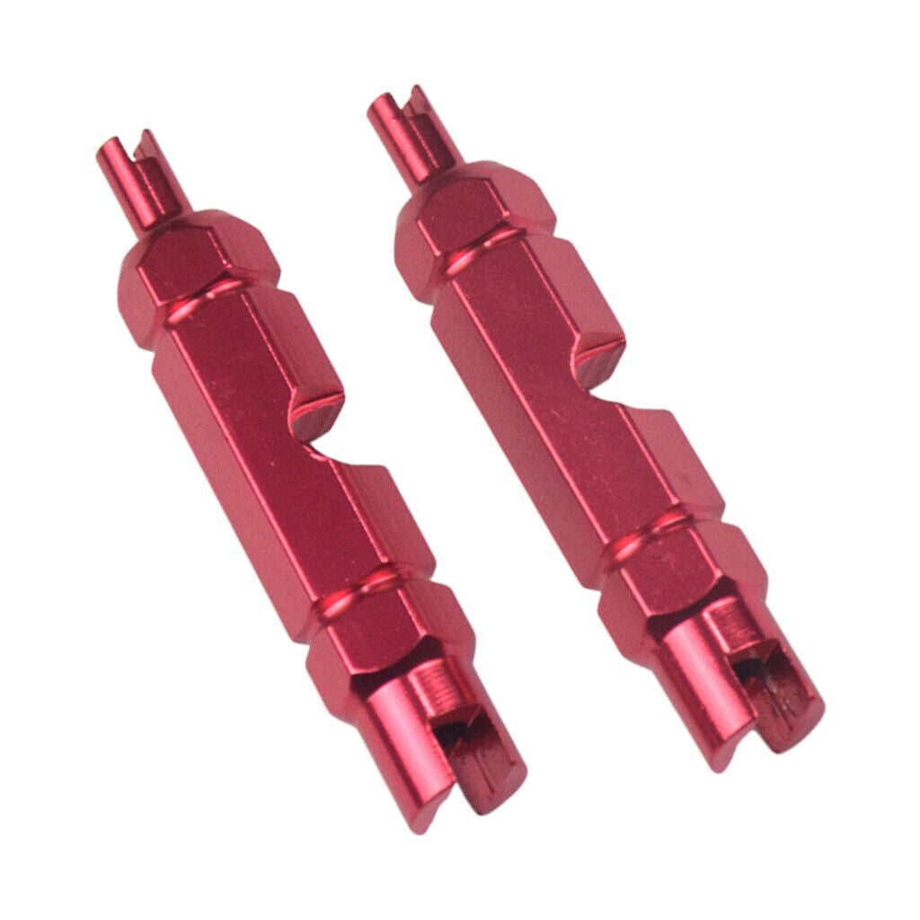 Aluminum Alloy Valve Core Removal Wrench Road Bike Bicycle Accessories Red