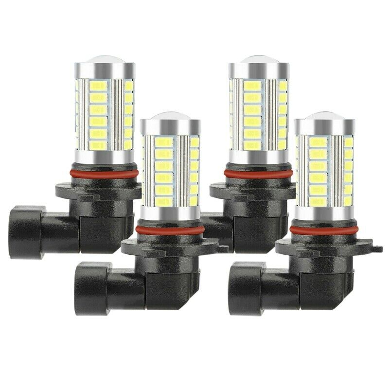 4X 9005 9006 LED Combo Headlight Bulbs High Low Beam Kit HB3 HB4 6500K XenonB3B8