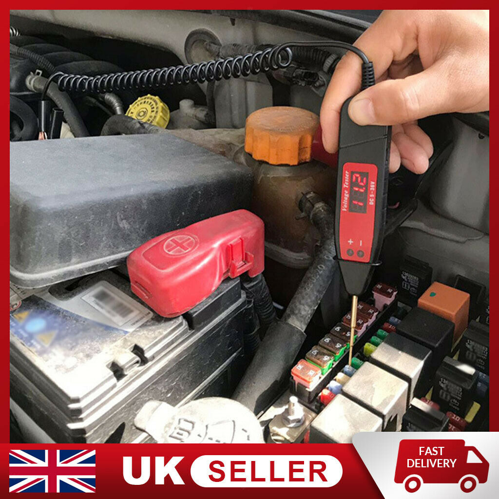 Heavy Duty Automotive Car CIRCUIT TESTER Wire Test Lamp Light Probe Tool