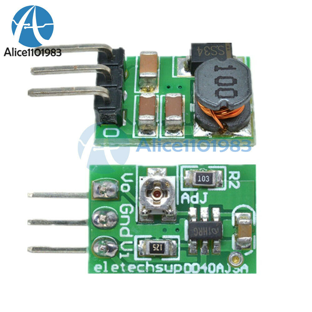 DC-DC 5V-36V to 5V 12V Adjustable Step-Down Power Supply Buck Converter Module