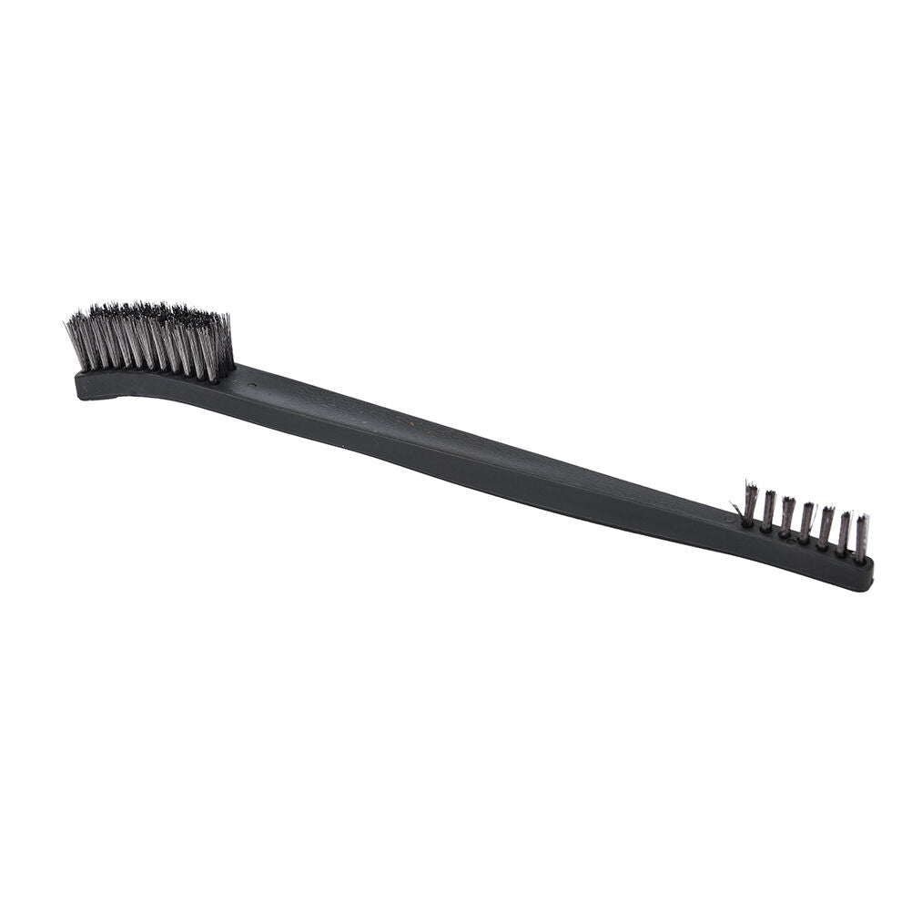 Mini Wire Brush Set Brass Nylon Stainless Bristle Cleaning Tool Cleaner ljJ BR
