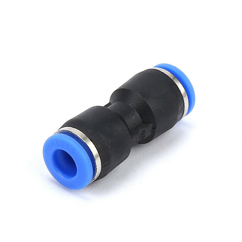 10 Pcs Pu-6 Air Pneumatic Pipe Quick Release Connector Coupler Fitting