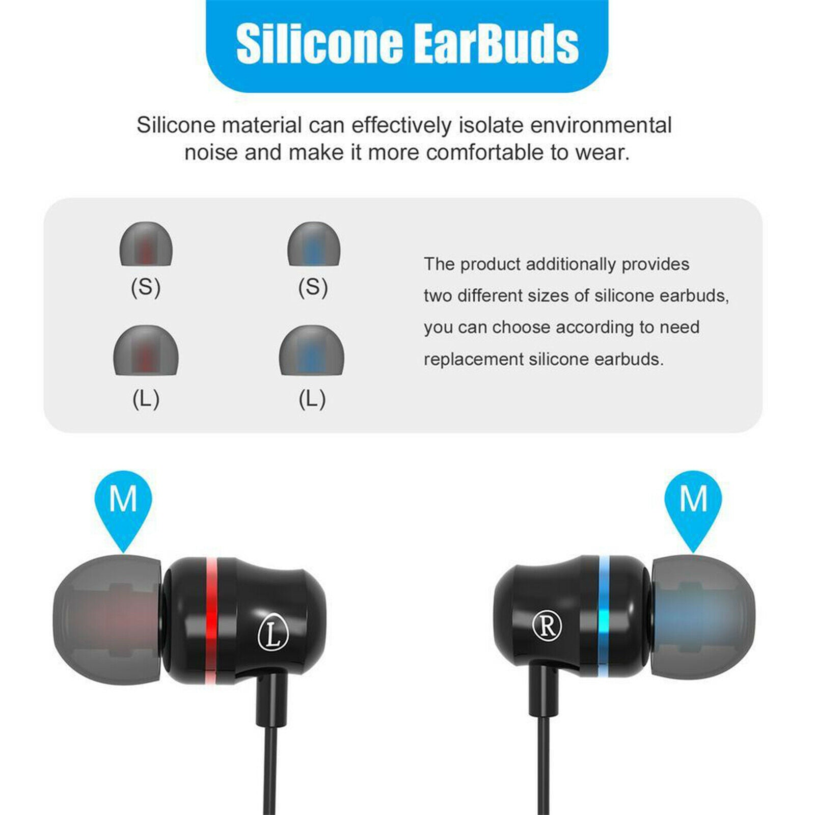 Noise Isolating Headphones Earphones Earbud for   Quest 2 VR Headsets