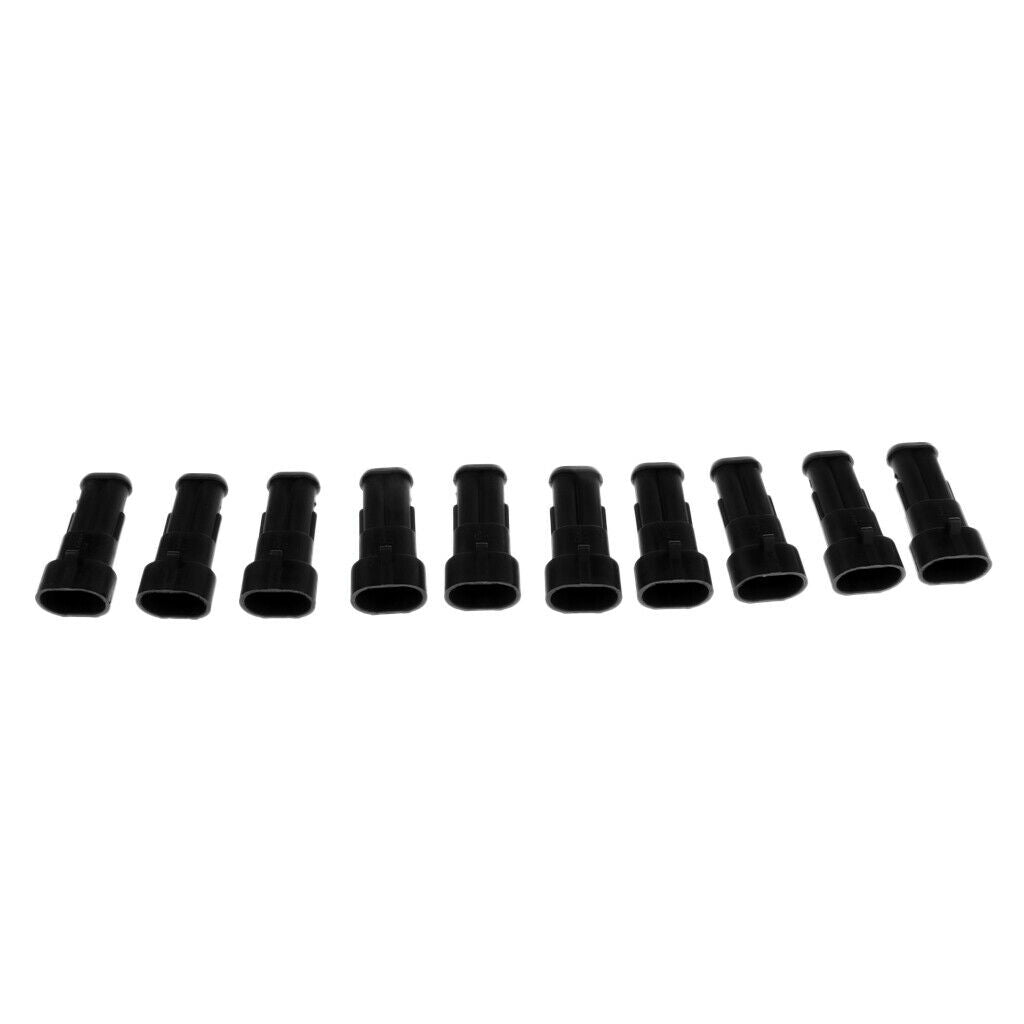 10 Sets Waterproof Automotive Plug / Socket,  Way Car