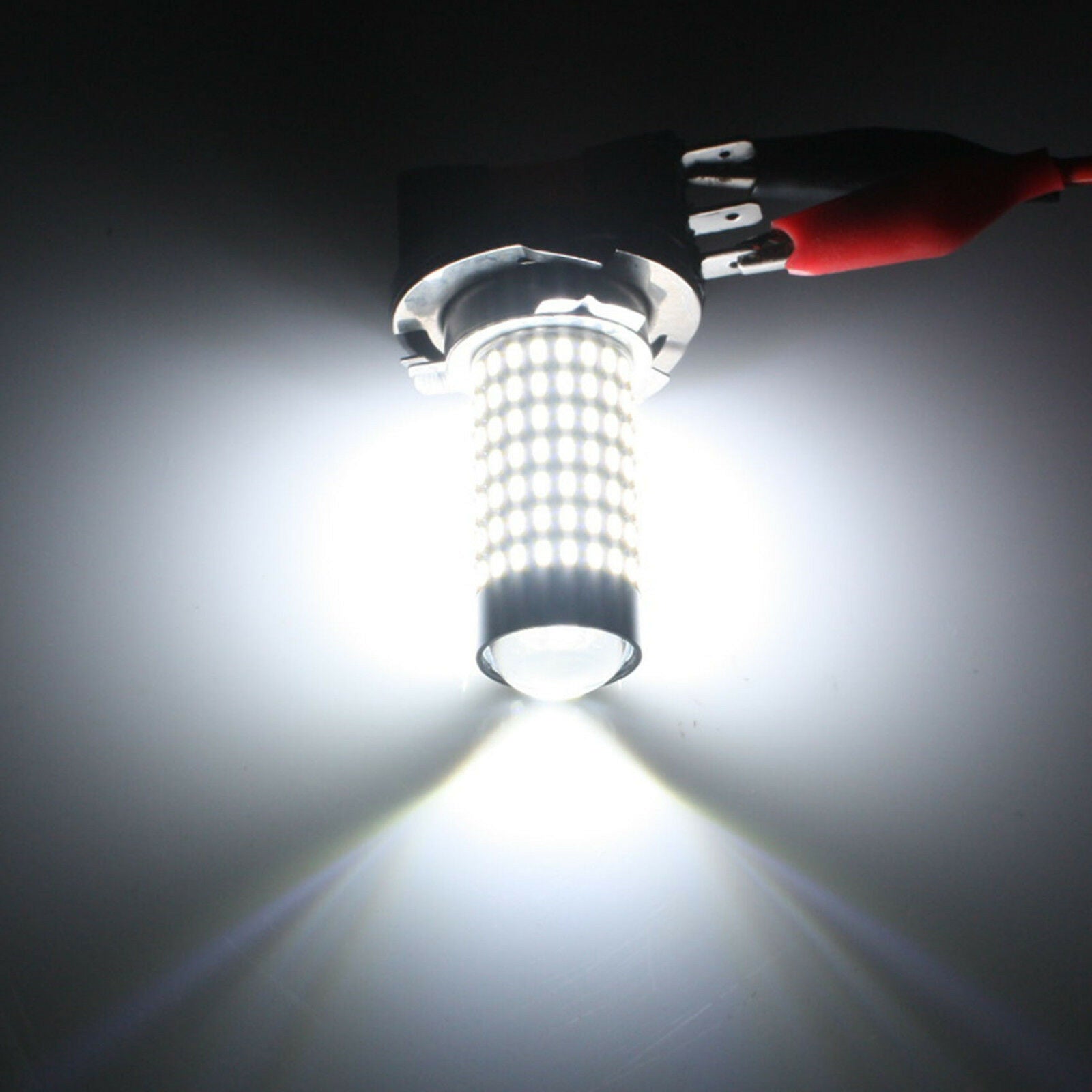 2* Newest Super Bright White 6000k H15 158SMD Car  LED Fog DRL Light Bulb Lamp