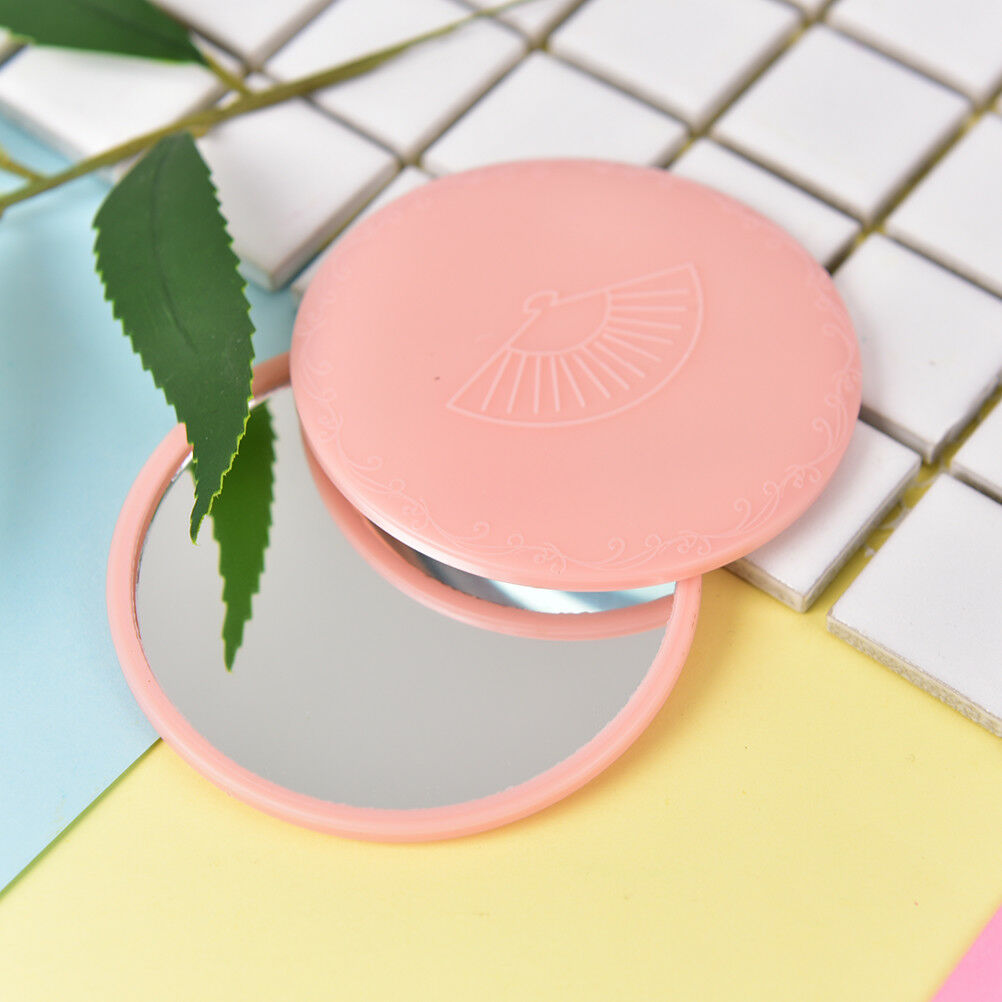 Mini Cute Mirror Lovely Portable Makeup Mirror Small Pocket Travel One Sid.l8