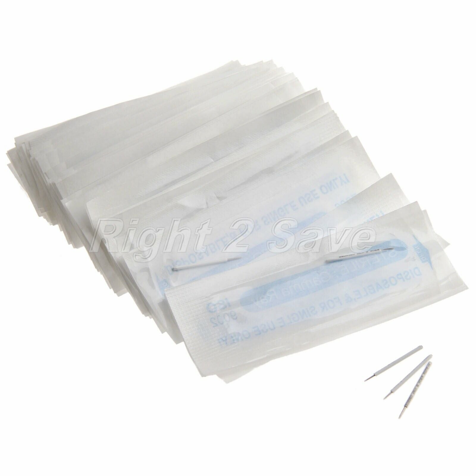 3 Pin Round Fog Eyebrow Needles 10/50Pcs Machine Microblading Manual Tattoo Pen