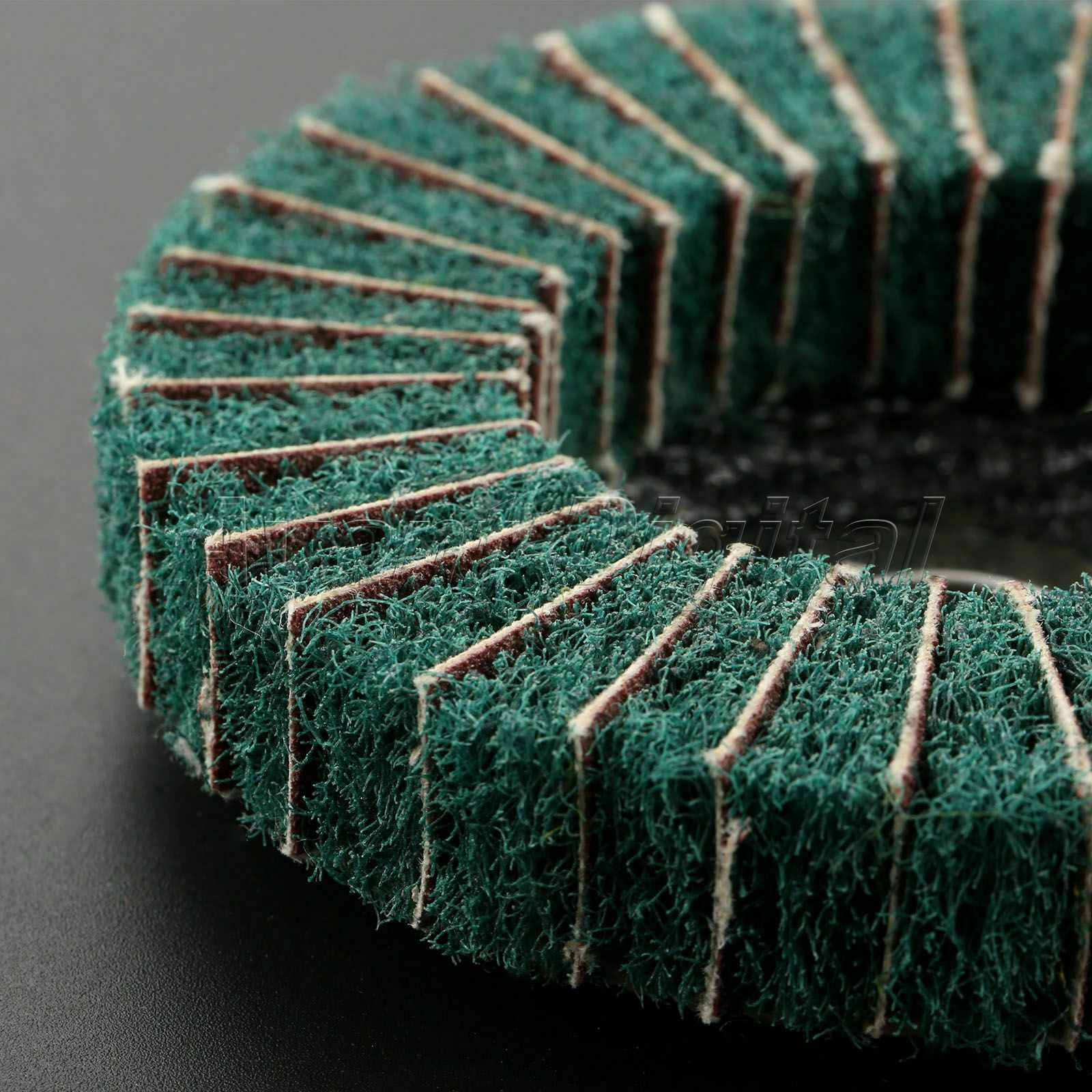 100mm 180# Grit Nylon Fiber Polishing Wheel Buffing Disc Grinding Abrasive Disc
