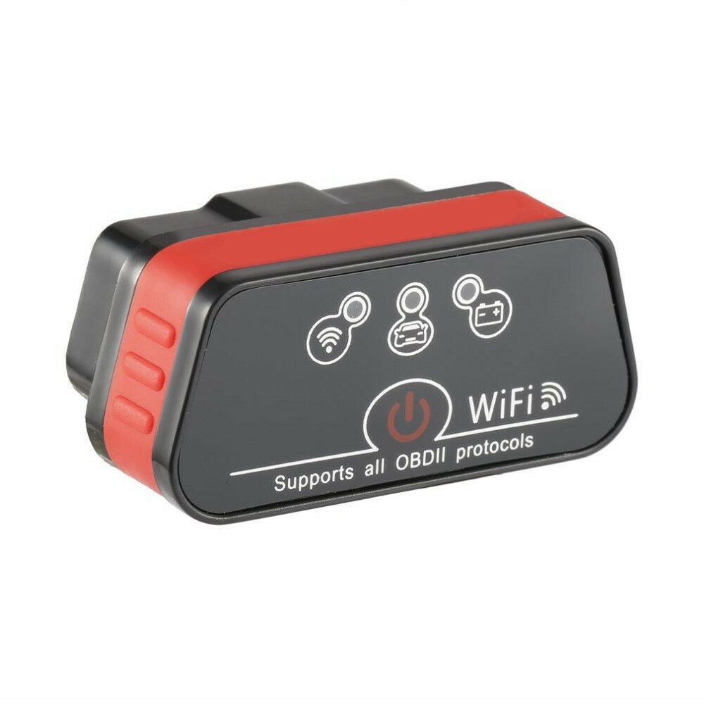 KW901 ELM327 OBDII OBD2 WiFi Car Fault Code Reader Auto Diagnostic Scanner Tool