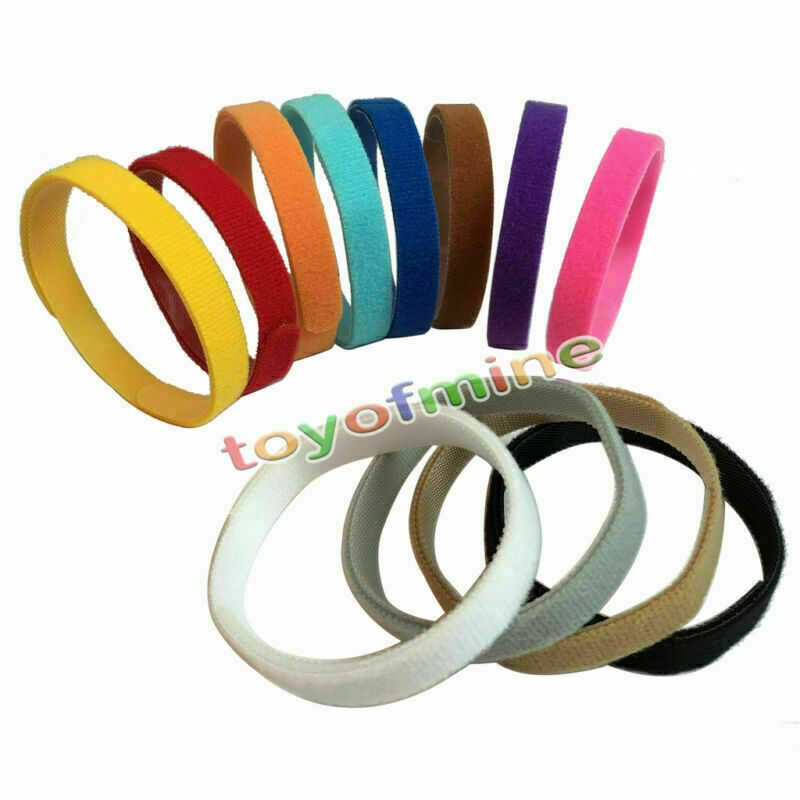12 Color Resusable Whelping Puppy Kitten ID Collars Soft Bands