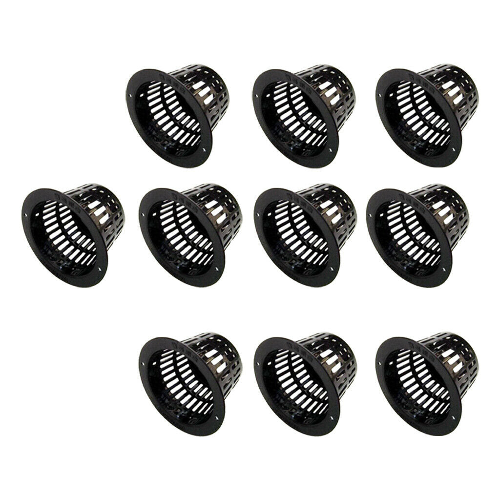 20 PCS Plastic Aquatic Pots Baskets for Water Plants and Pond