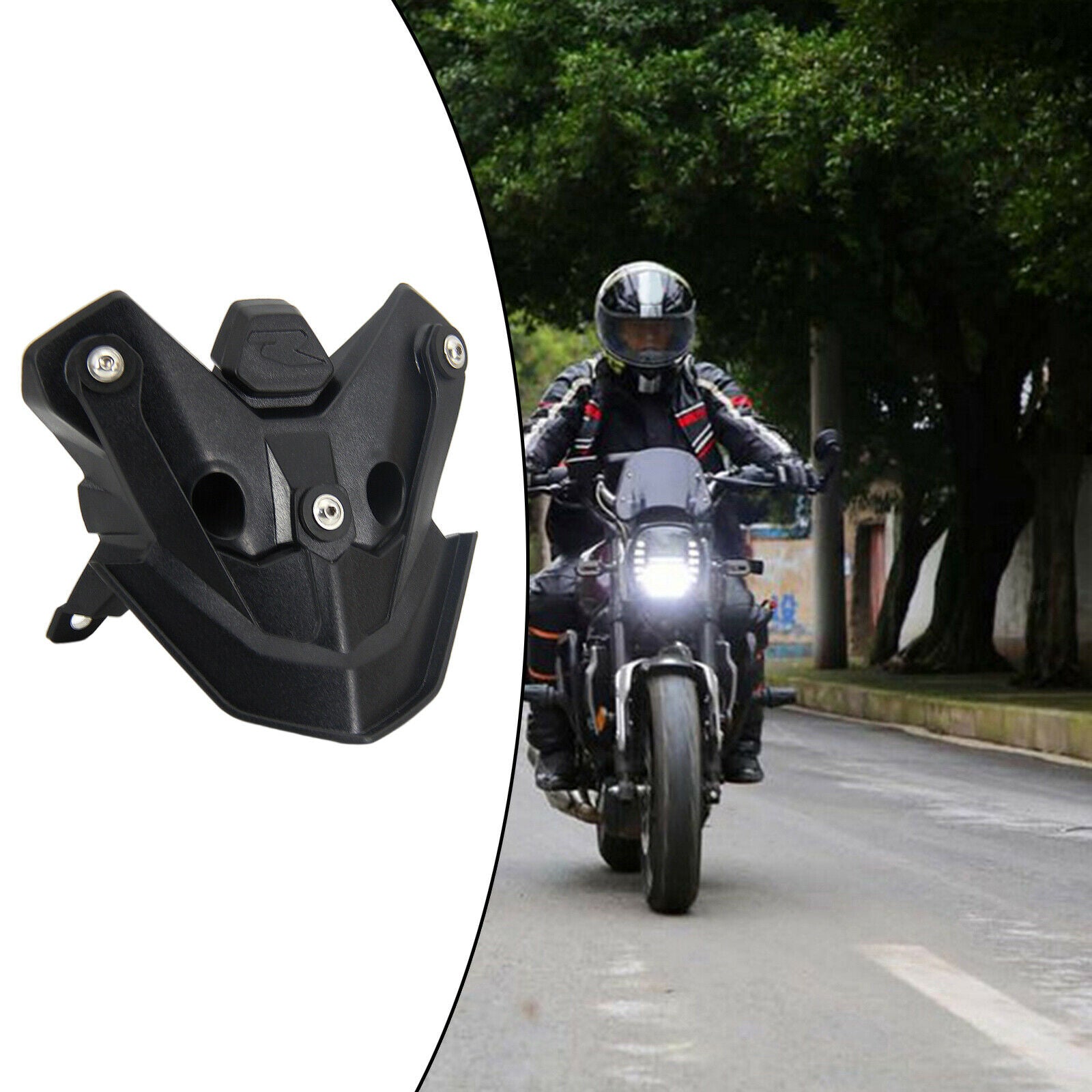 Big Windshield Assembly Parts for BMW F 900R 2021 Windshield Bracket,Black
