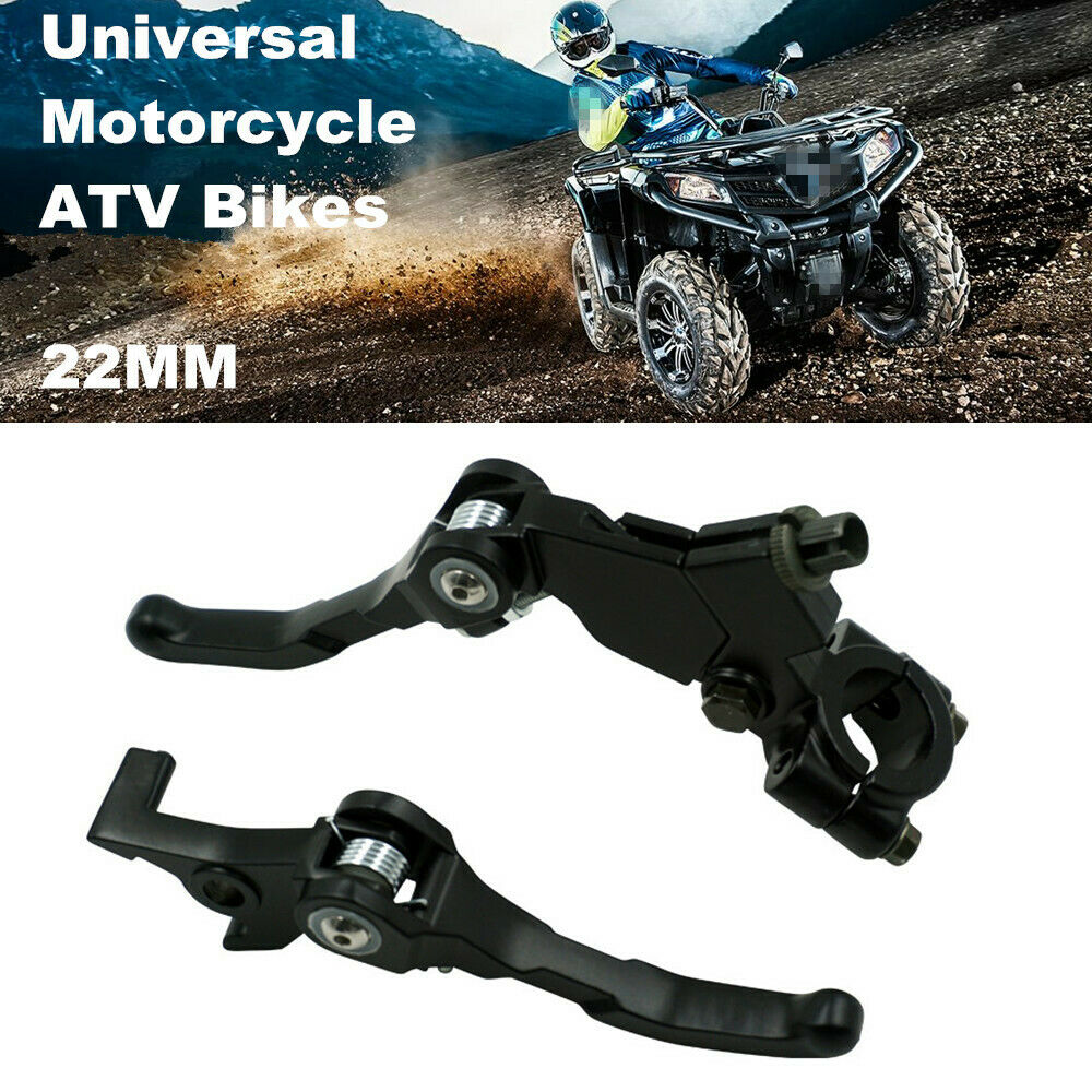 Universal Motorcycle ATV Bikes Handlebar Front Brake Lever with Clutch Aluminum