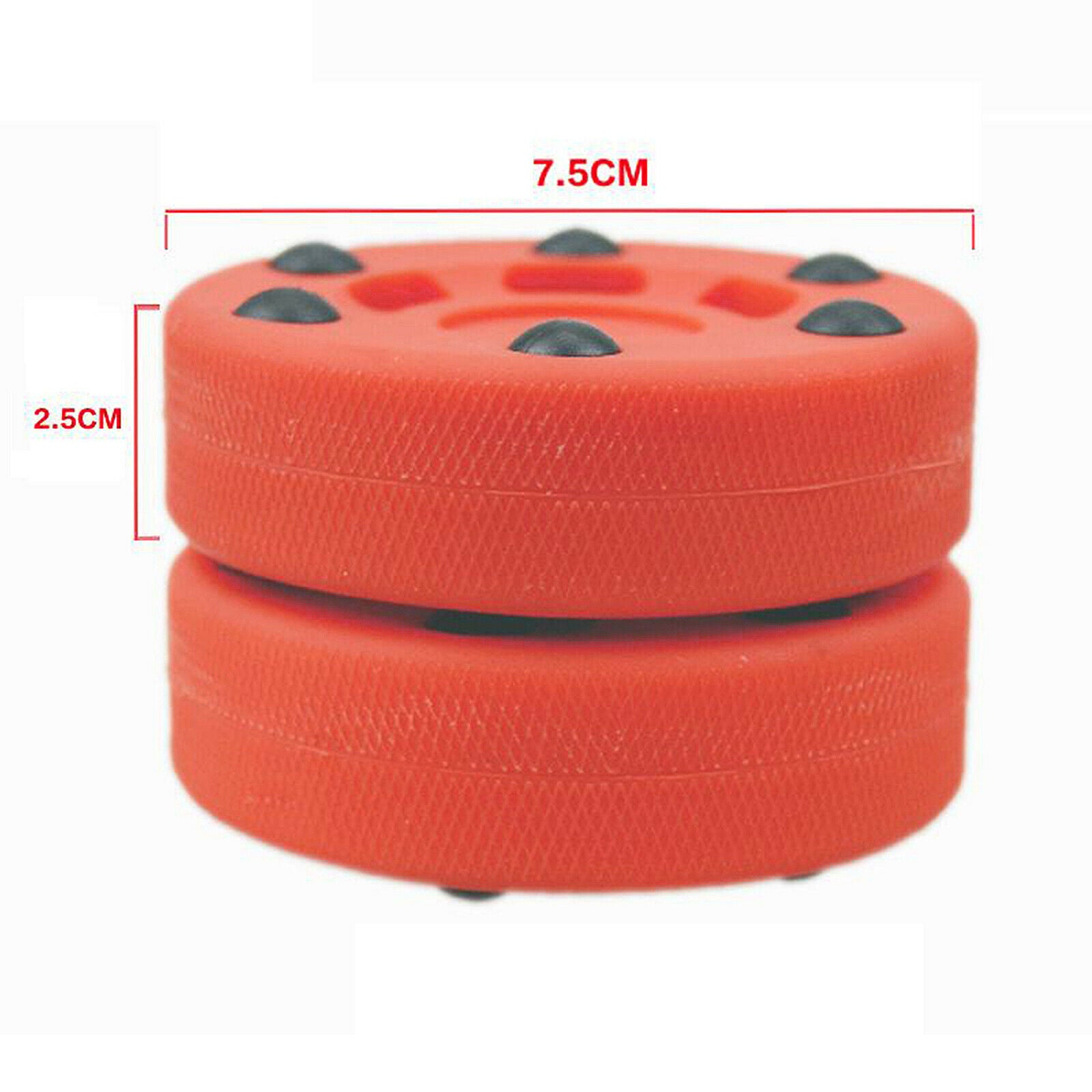 7.5cm Hockey Pucks Sport Ice Hockey Pucks for In/Outdoor Practicing Training