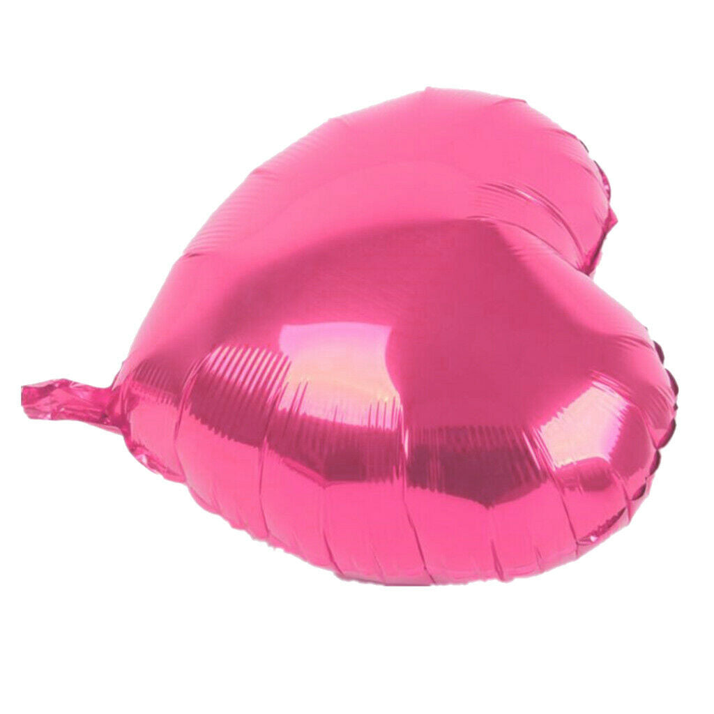 20pcs 45cm Love Heart Shaped Aluminum Film Foil Balloon Valentine's Balloon