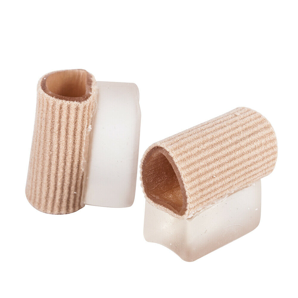 Hot Silicone Soft Gel Tube Toe Separators Spacers Bunion Corrector Pain Relief