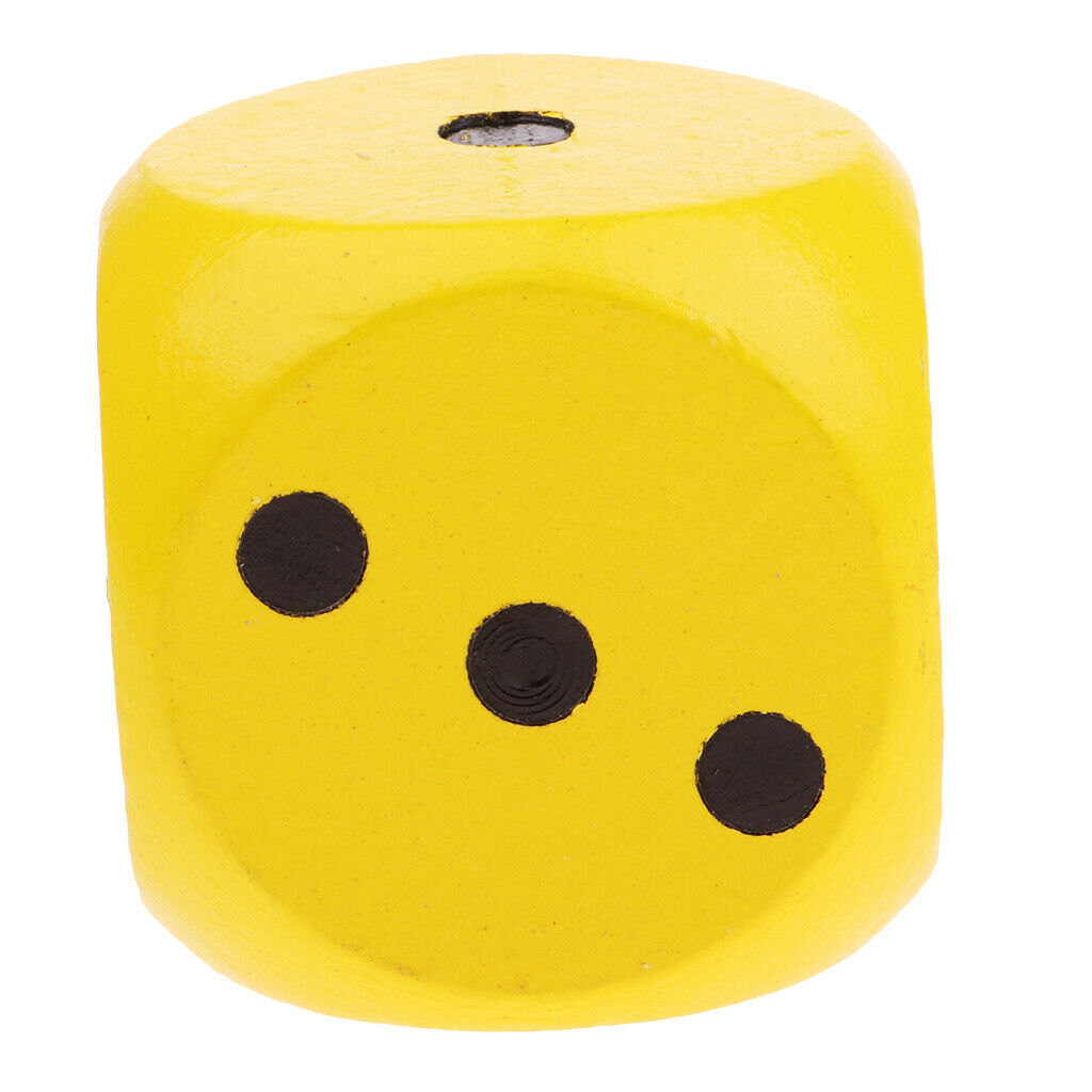 3 Pack 5cm D6 Dice Set for DND Math Teaching Table Games Casino Supplies