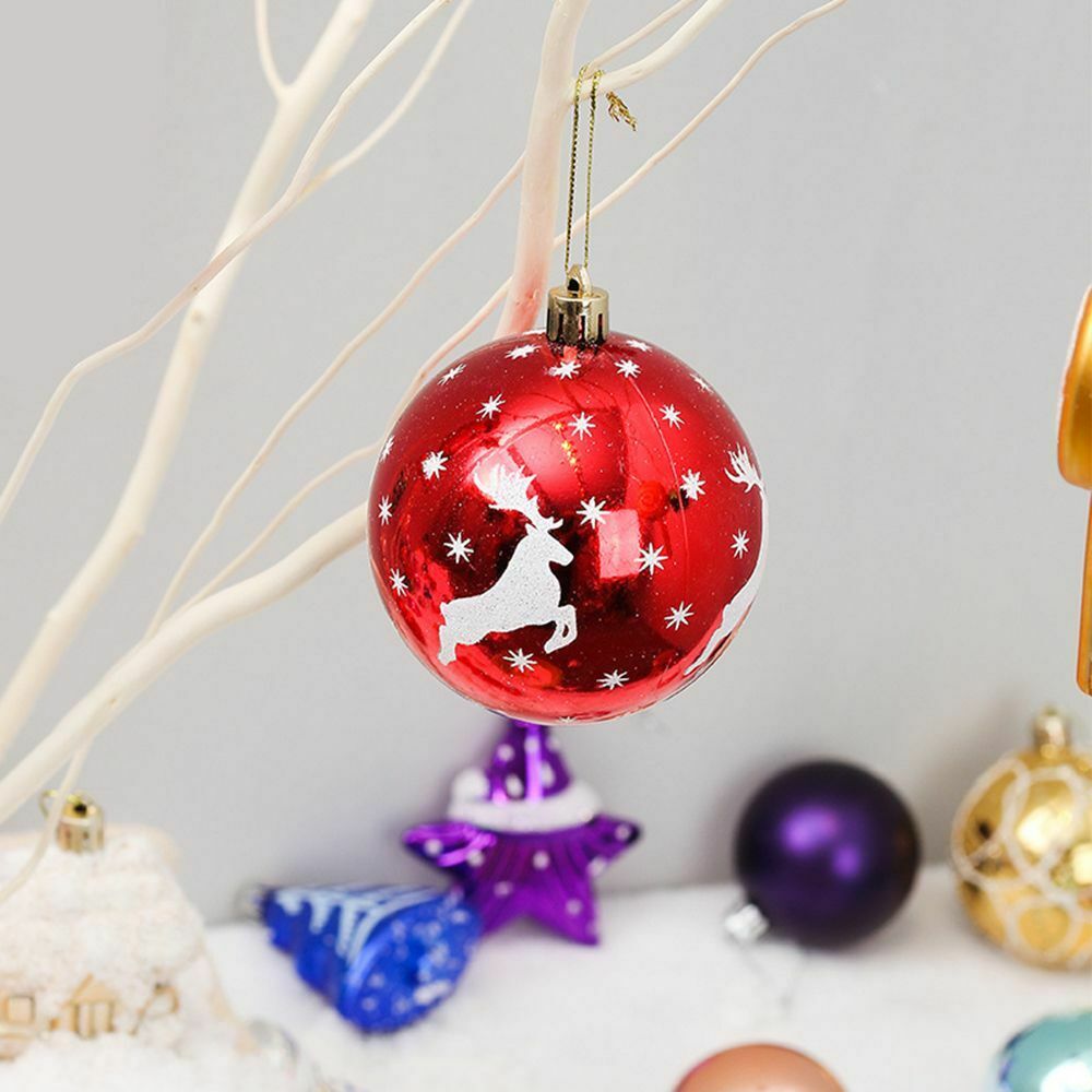 Home Decor Ball Bauble Drop Pendant Xmas Hanging Christmas Tree Decoration