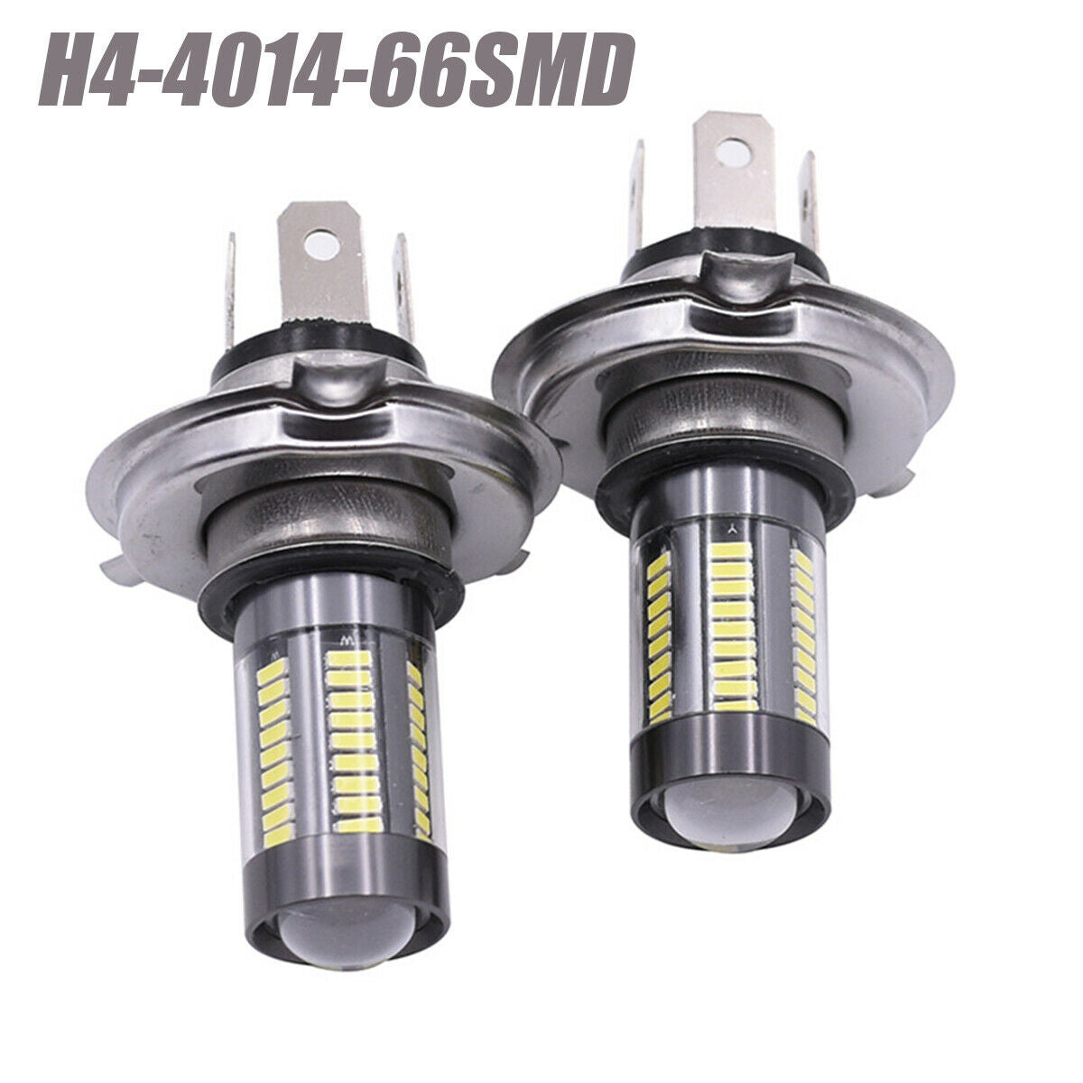 1PC Pure White 100W H4 Headlight 9003 HB2 Hi/Lo Beam Fog Lamp FOR Car Motorcycle