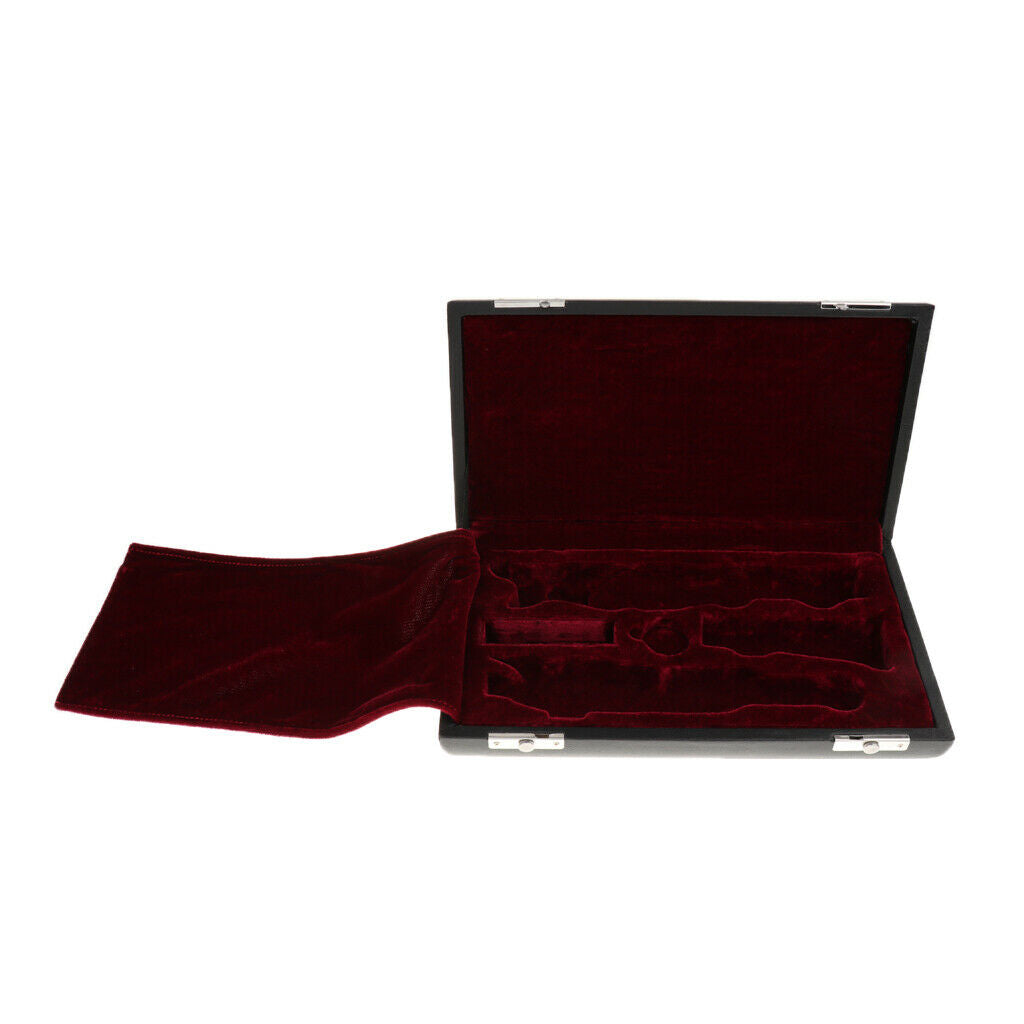 1 Set Canvas Bag Organiser + Hard Wood Box for Oboe Accessory
