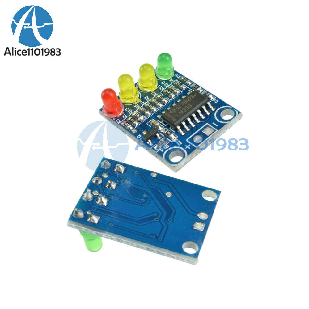 12V Electric Quantity 4 Power Indicator Battery Detection Module For Arduino