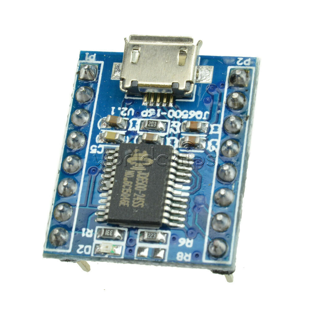 JQ6500 Voice Sound Module USB Audio Decoding Board 16M UART Serial TTL